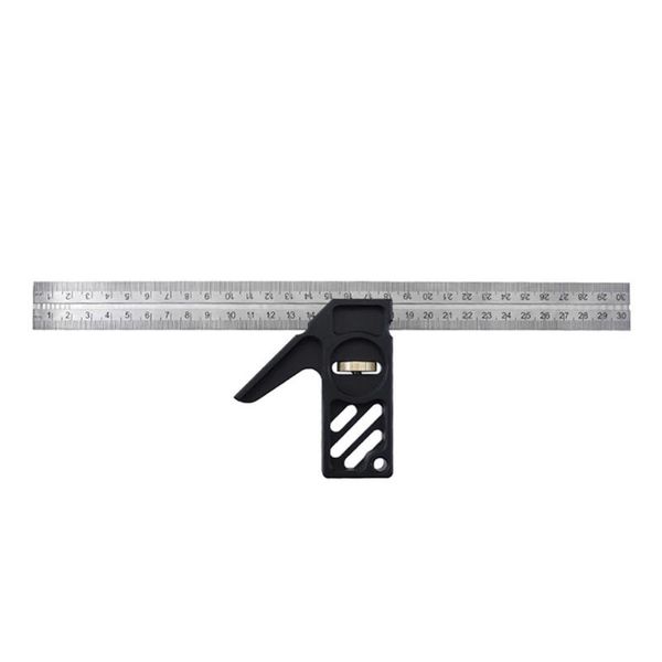 

professional hand tool sets 300mm woodworking adjustable combination l-shaped angle ruler 45/90 degree square steel right activity scribe me