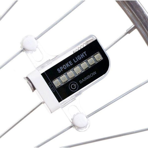 

tire wheel light led bicycle full color steel wire promotion 23l bike lights