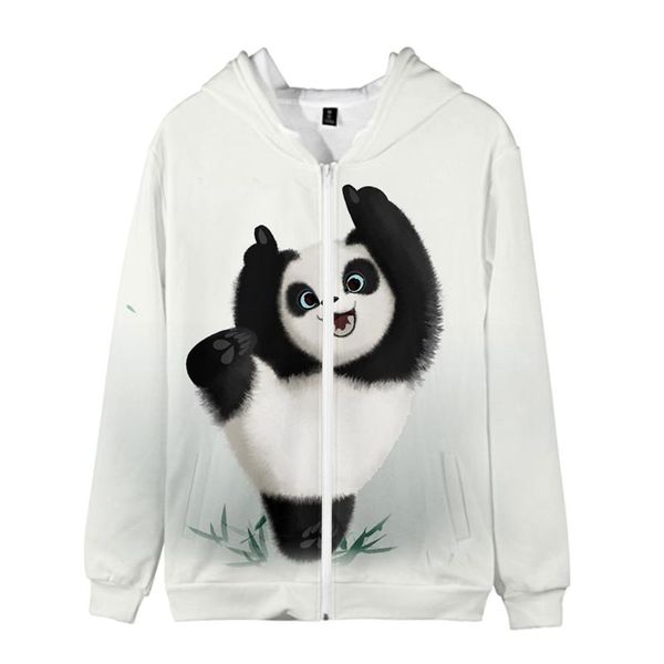 

men's hoodies & sweatshirts china panda 3d zipper hoodie men boy sweatshirt fashion trend shirt casual ladies girl autumn clothing long, Black