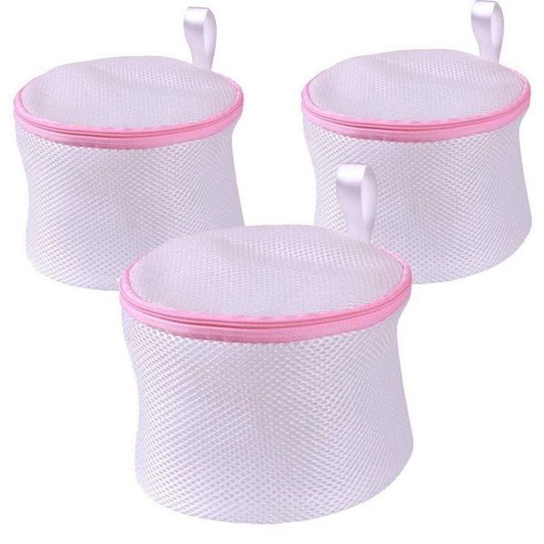 

laundry nets, washing bag, set of 3, proteger bra, delicate clothing or fragile, to wash comfortably, size --- 15cm h x 17cm dia bags