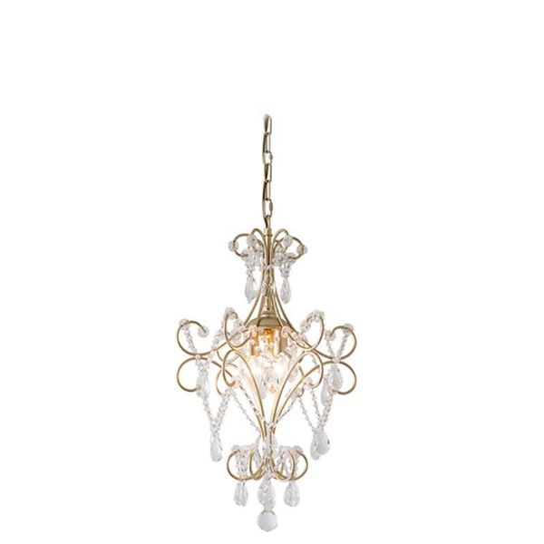 

pendant lamps american retro crystal chandelier dining room bedroom bedside lamp creative simple cloakroom corridor porch