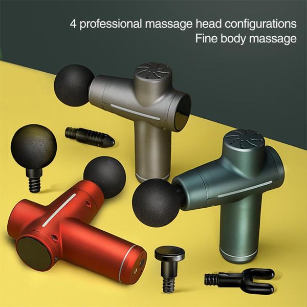 

massage gun mini electric back neck body to lose weight exercising fitness pain relief muscle relax massager machine lcd display