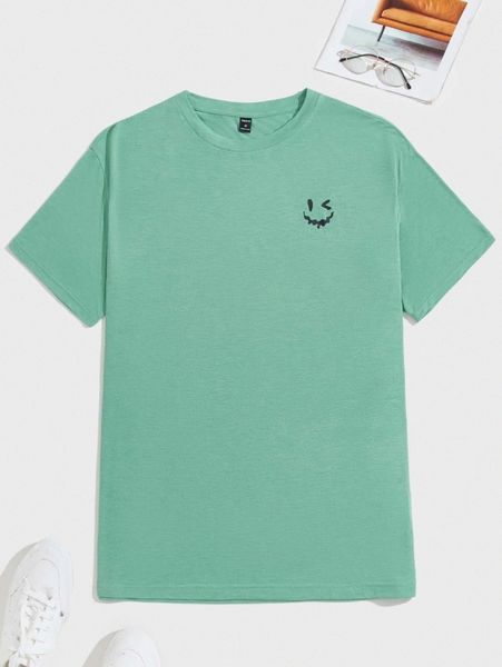 

men expression print tee o0zq#, White;black