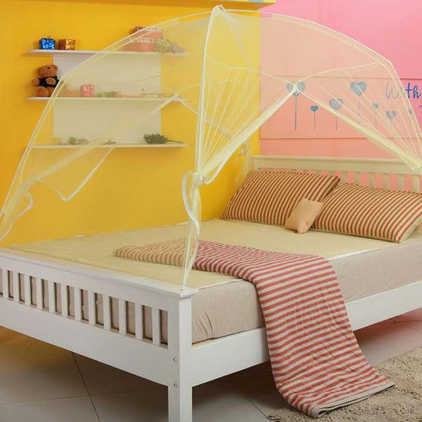 

mosquito net fashion double door yurt single zipper moustiquaire canopy bed safety