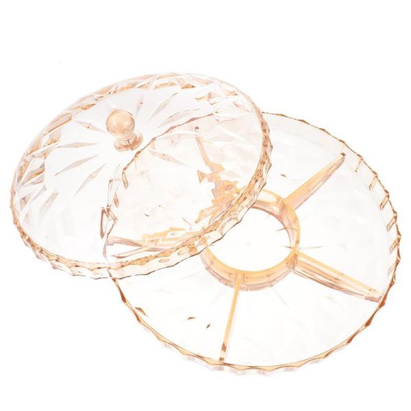 

storage bottles & jars 1pc practical fruit tray home food plate