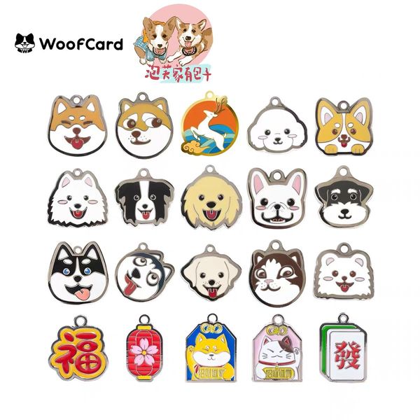 

factory woofcard is a kind of engraved diy id dog tag golden cat tag cynb