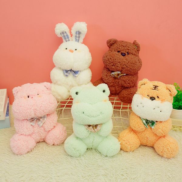 23CM Lovely Dream Series Sleeping Teddy Bear Rabbit Plush Toys Baby Soft Peluche Conigli Cuscino Regalo di compleanno