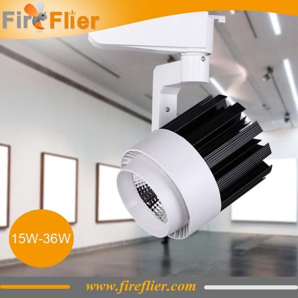 

20pcs/pc 10w 15w 20w led track light 30w mounted home wall deco rail spot fixture for retail shop art gallery store lamp lights