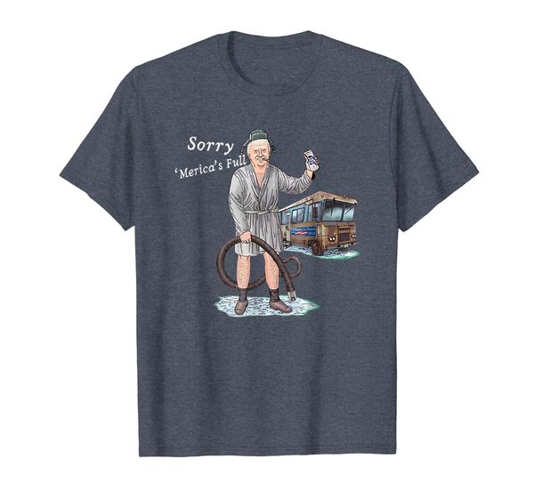 

sorry_'merica's_full t-shirt, White;black