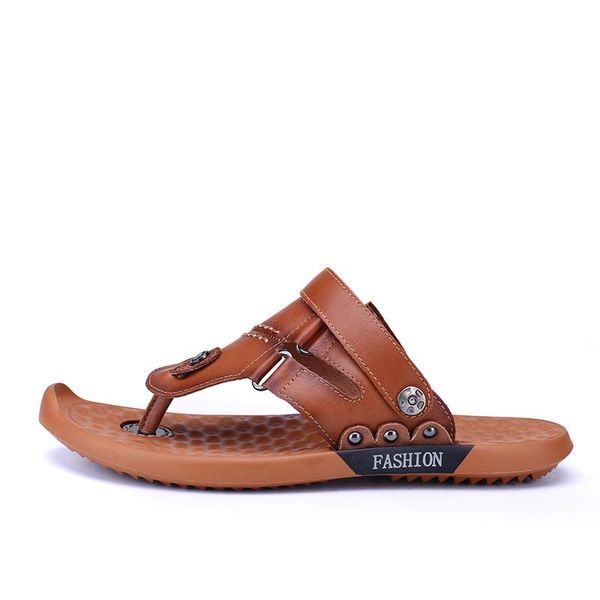 

sandals shoes sommer flops work mens sandles de playa hollow sandel ete sandalias da flip rasteira summer sandale men homme man, Black