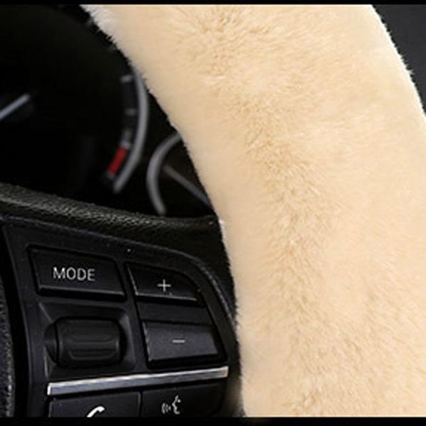 

steering wheel covers interior cover autumn non-slip plush replacement universal
