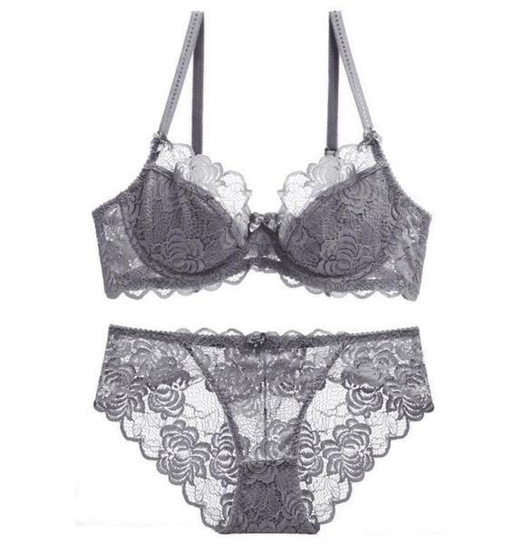 

bras lace transparent bra ultra-thin underwear large sponge set 9199, Red;black