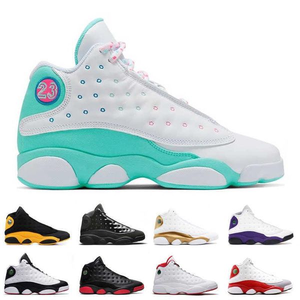 

13s soar green pink shoes mens 13 basketball barons trainers bred white men black cat women sneakers dirty sports shoes 5.5-13 ctkhw