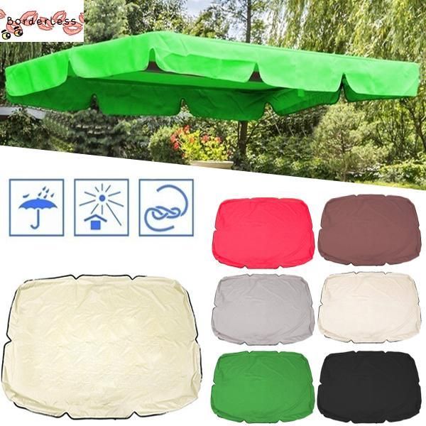 

shade garden swing chair canopy cover sail waterproof uv resistant outdoor courtyard hammock tent sun shelter