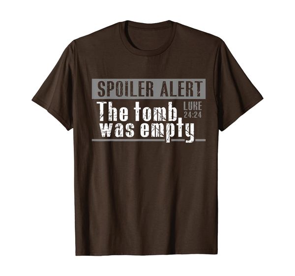 

Spoiler Alert The Tomb Was Empty Christian Easter T Shirt, Mainly pictures