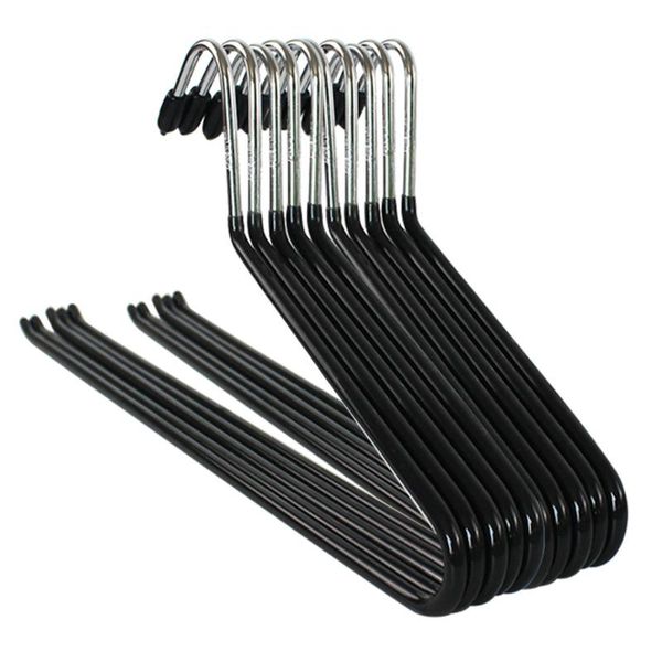 

hangers & racks metal open-end non slip slacks pant trouser organizers set tb sale