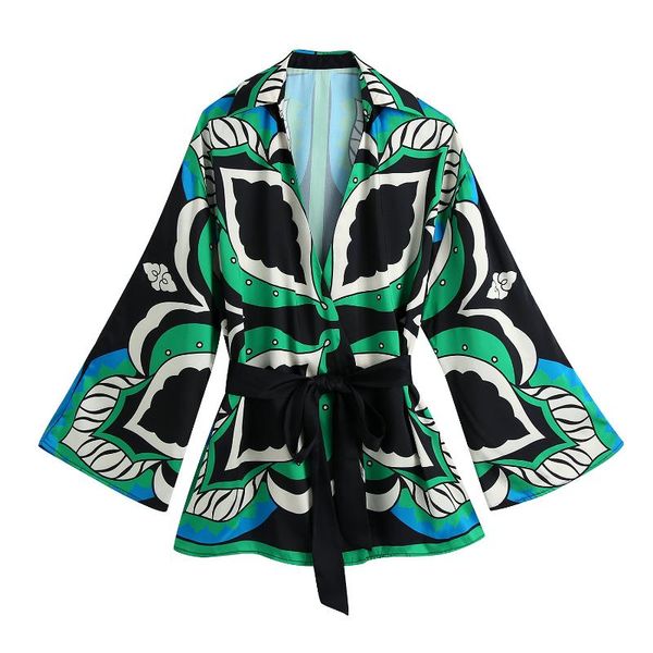 

women's blouses & shirts jcÂ·kilig 2021 butterfly tie shirt b1641, White