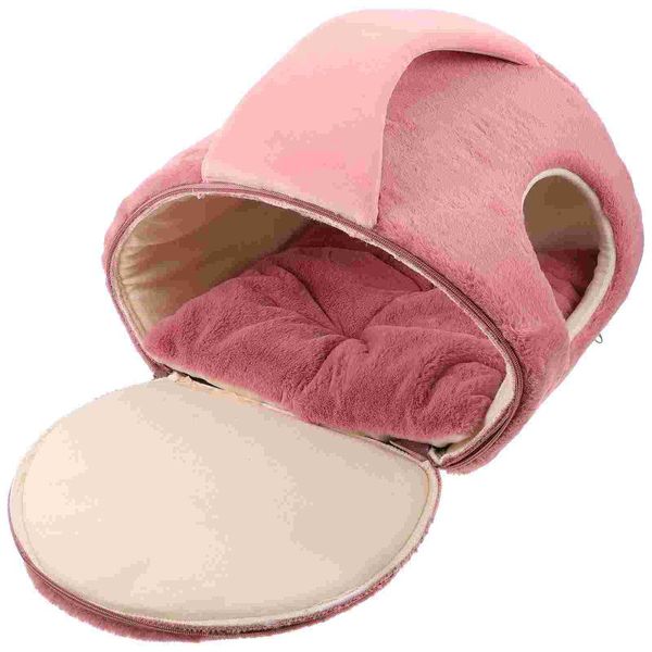 

cat beds & furniture cotton house warm pet sleeping nest supplies