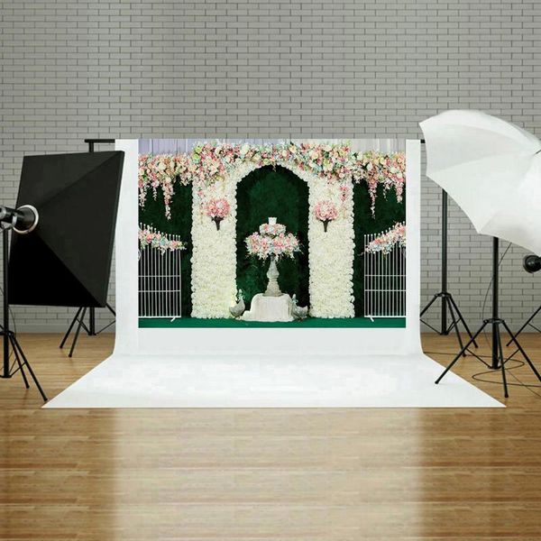 

party decoration 0.9x1.5m po studio background flower wall pography backdrop pographic cloth present for wedding