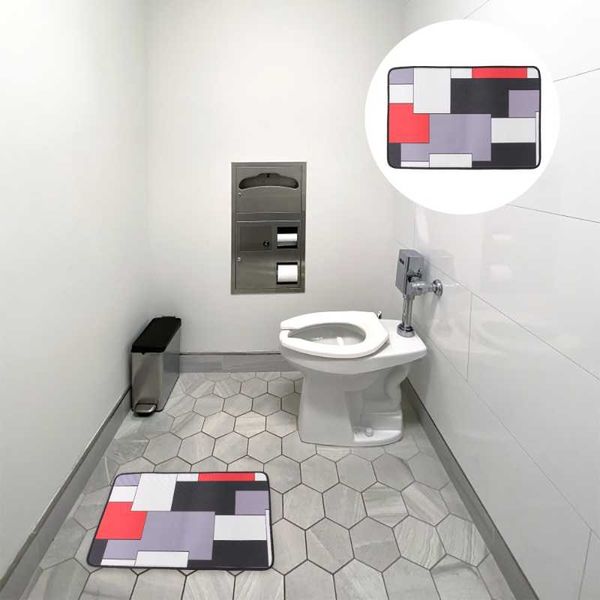 

carpets 1pc absorbent ground mat bathroom bath pad anti-skid floor cushion for