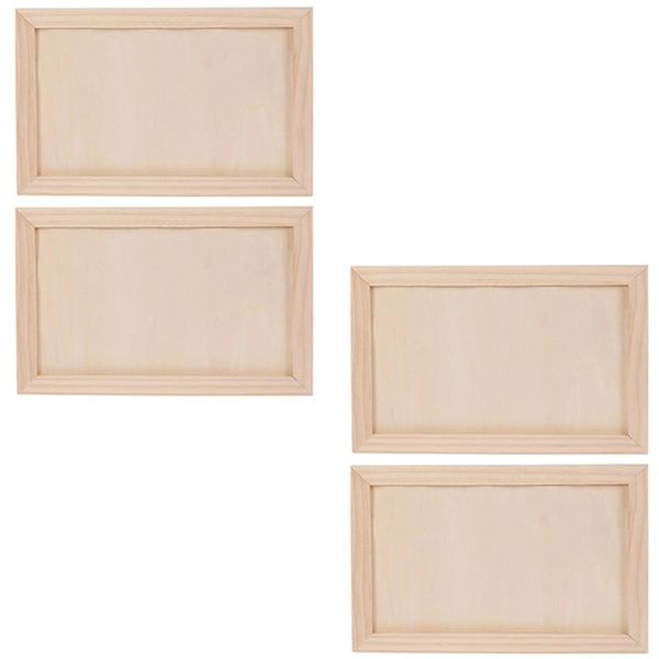 

frames 4pcs diy black painting useful children drawing display po holder