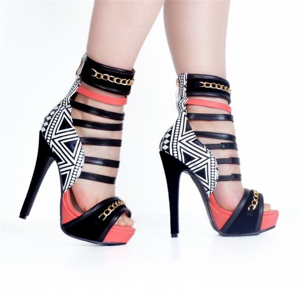 

women sandals woman summer gladiator shoes female high heel wedges big size 2021 casual dress, Black