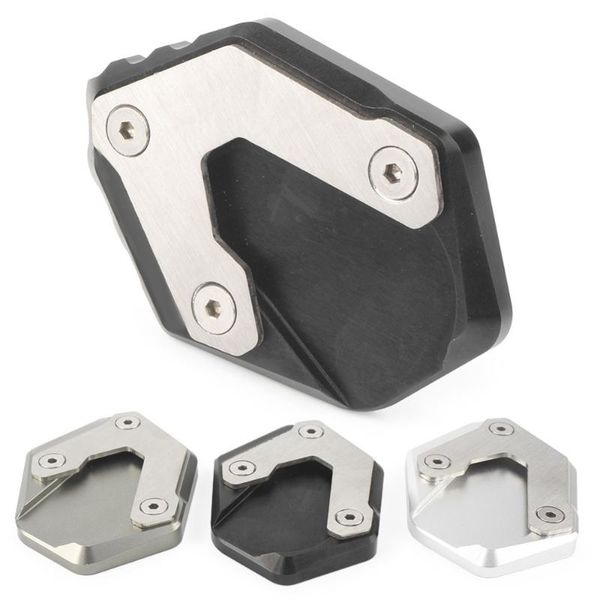 

pedals cnc motorcycle kickstand side stand plate enlarger extension pad for r 1200 gs r1200gs lc 2013 2014 2021