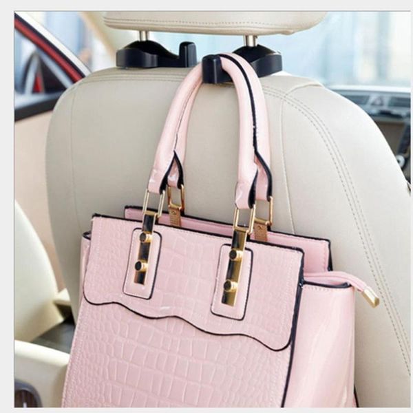

car organizer practical design seat back hooks fastener clip hangers multifunctional purse bag storage holders hook