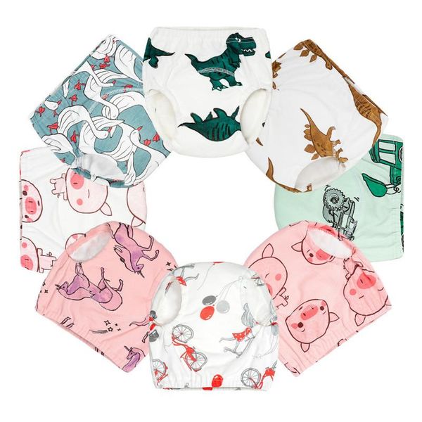 

cloth diapers baby washable gauze diaper-proof learning pants