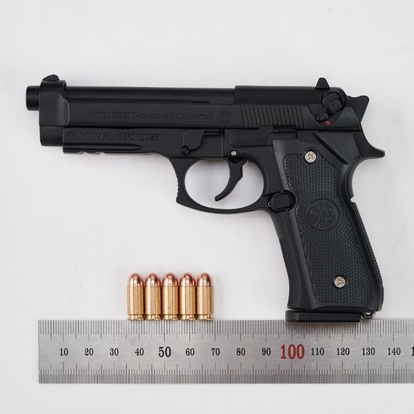 

alloy gun mold m92a1 throwing shell 1.2.05 beretta toy disassembly cannot be launched