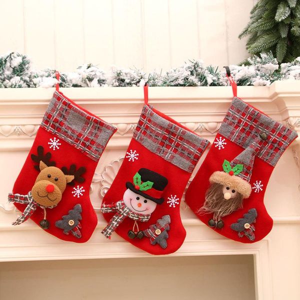 

christmas decorations tree hanging toys, candy gift bag, and party accessory