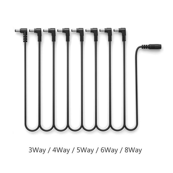 

9v 2a electric guitar effector power cord cable elbow 1 drag 3/4/5/6/8(the logistics price pls contact us)