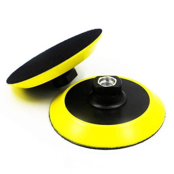 

sanders 5 inch(125mm) hook and loop sanding pad inch sander backing plates with 5/8-11 threads(2 pack)