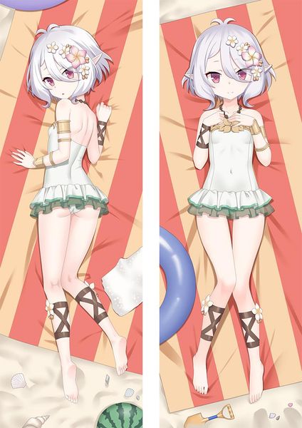 

pillow case dakimakura anime rincess connect re:dive double-sided print life-size body cover cute naked