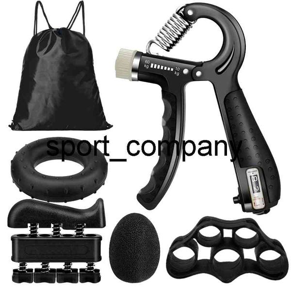

counting hand grip strengthener forearm wrist grip workout kit finger exerciser 22-132lbs
