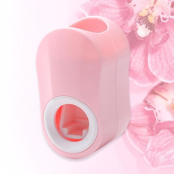 

1pc punch automatic toothpaste dispenser wall-mounted macarons squeezer for home el ) bath accessory set