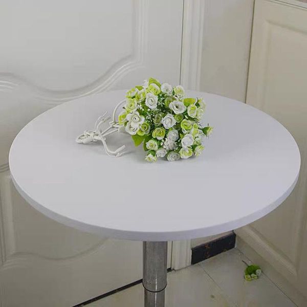 

table cloth elactic round cover withe/red/black/blue tablecloth size 60-150cm wedding el party convenient home decor