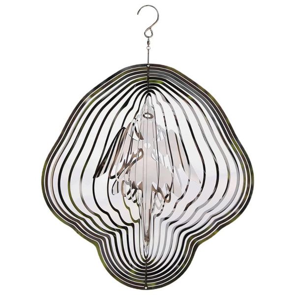 

decorative objects & figurines angel hummingbird rotating wind chimes stainless steel windmill balcony mirror metal 3d bedroom courtyard pen