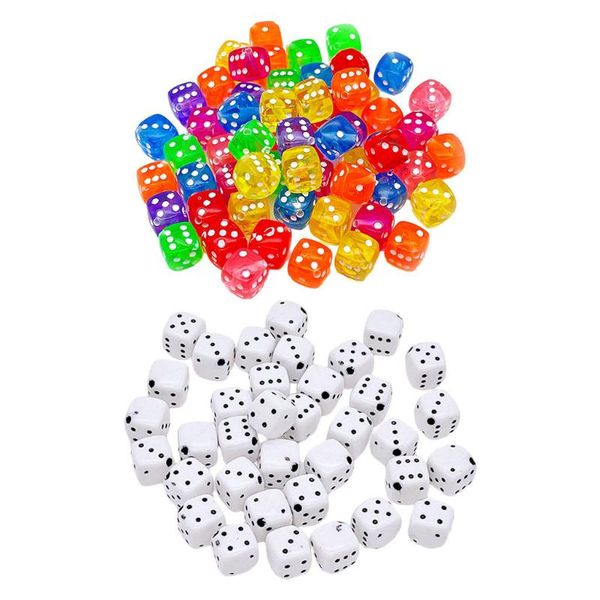 

other 1000pieces loose beads 8mm acrylic with 1.5mm hole square shaped dice for bracelet jewelry making anklets
