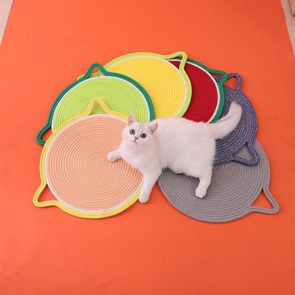 

cat beds & furniture dog litter mat puppy kitty dish feeding bowl placemat tray easy cleaning warm sleeping pad floor pet accessories