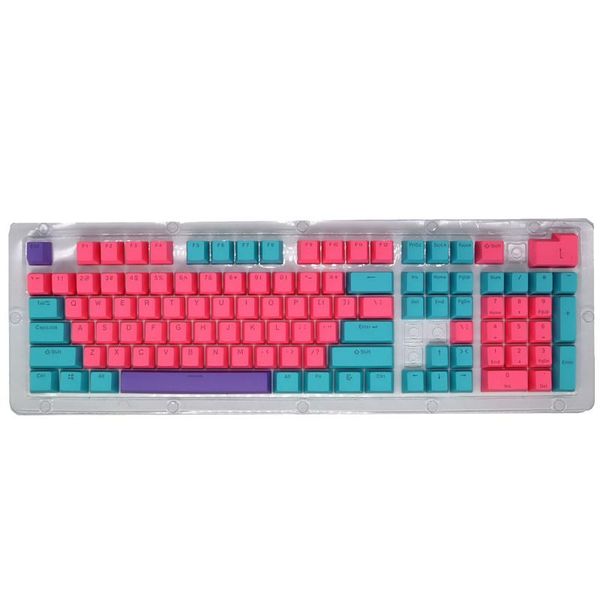 

keyboards pbt mini , ome height 104 key caps suitable for office and gaming only