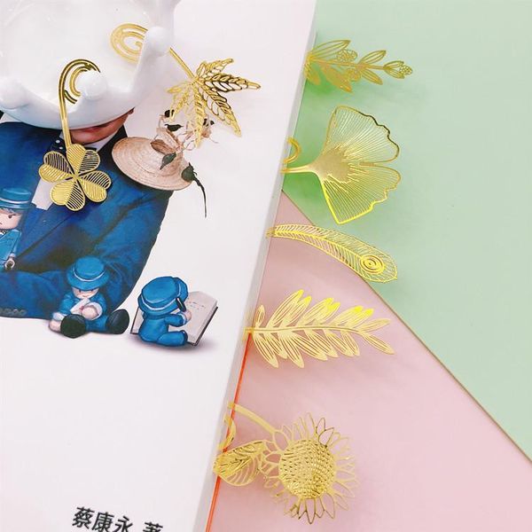 

bookmark japan and south korea stationery chic mini metal bookmarks chinese style creative simple classic cute stationary