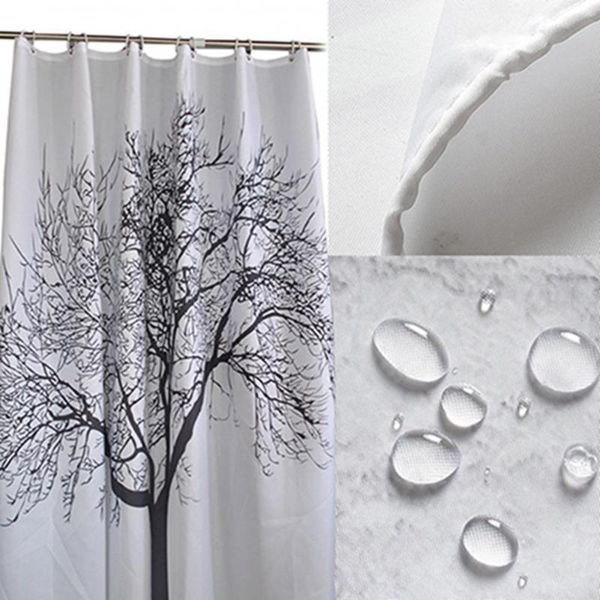 

shower curtains bathroom 3d printing curtain polyester waterproof home decor with hook customizable 180cm x