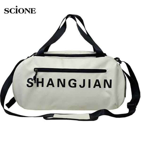 

gym bags sports fitness pack cylinder one shoulder sport bag handbags travel nylon waterproof handbag package x159a outdoor