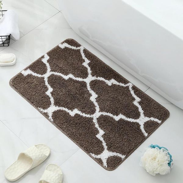 

bath mats luxury bathroom rug mat soft and absorbent microfiber rugs non-slip shaggy carpet for floor tub shower