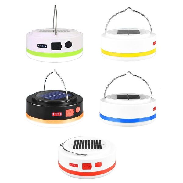 

camping light rechargeable solar spherical multifunctional portable led waterproof round tent lantern fishing accessories
