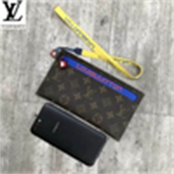 

designer luxury 5l6s spring summer fashion small handbag small old flower long wallet chain wallets compact purse clutches evening brand key