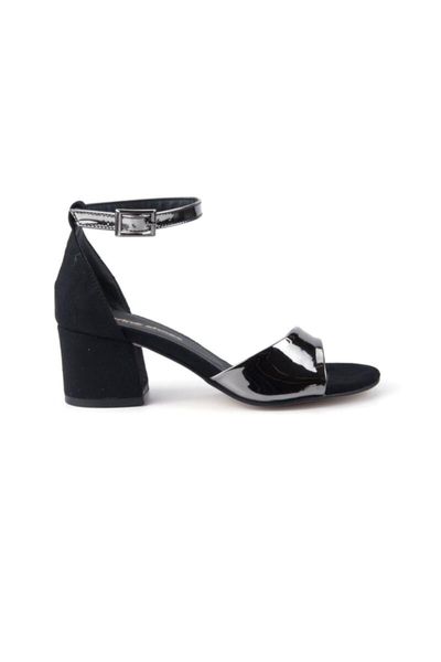 

065-31 black platinum women sandals casual shoes