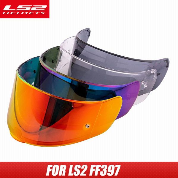 

motorcycle helmets original ls2 ff397 glass/carbon fiber full face helmet sun visor black silver clear extra lens accessories