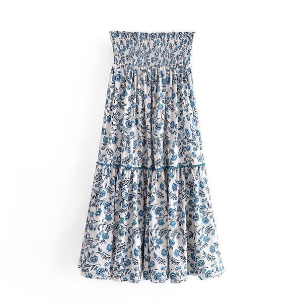 

skirts 2021 spring street hipster a word skirt ladies' printed, Black